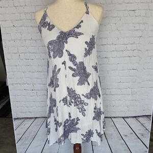 Onetheland White and Blue Dress